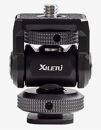 Best image for Xiletu XU-1 Cold Shoe Monitor Mount with 1/4" Screw