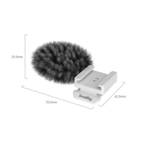SmallRig Furry Windscreen Kit for Canon EOS R50 V (2-Piece) 5434 - Best Available Image