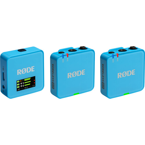 RODE Wireless GO III (Gen 3) Wireless Microphone / Recorder Blue - Best Available Image