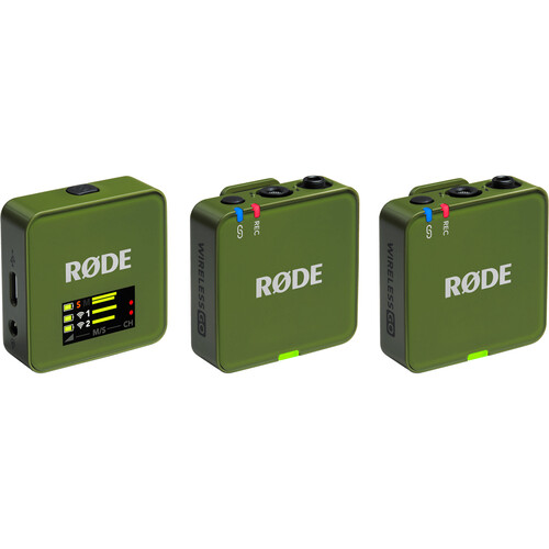 RODE Wireless GO III (Gen 3) Wireless Microphone / Recorder Moss - Best Available Image