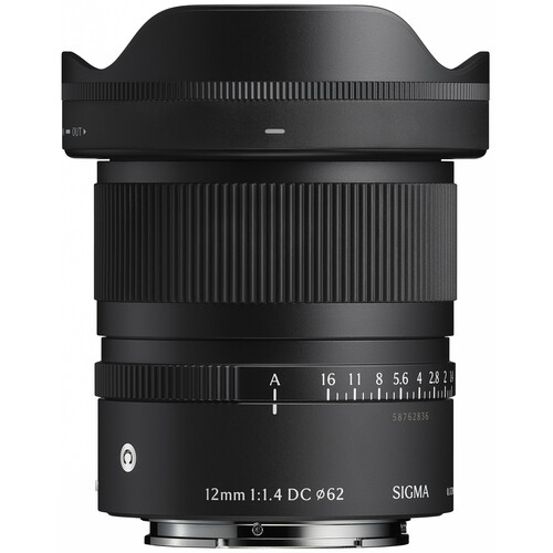 Sigma Sony  P E Mount 12mm f/1.4 DC Contemporary Lens - Best Available Image