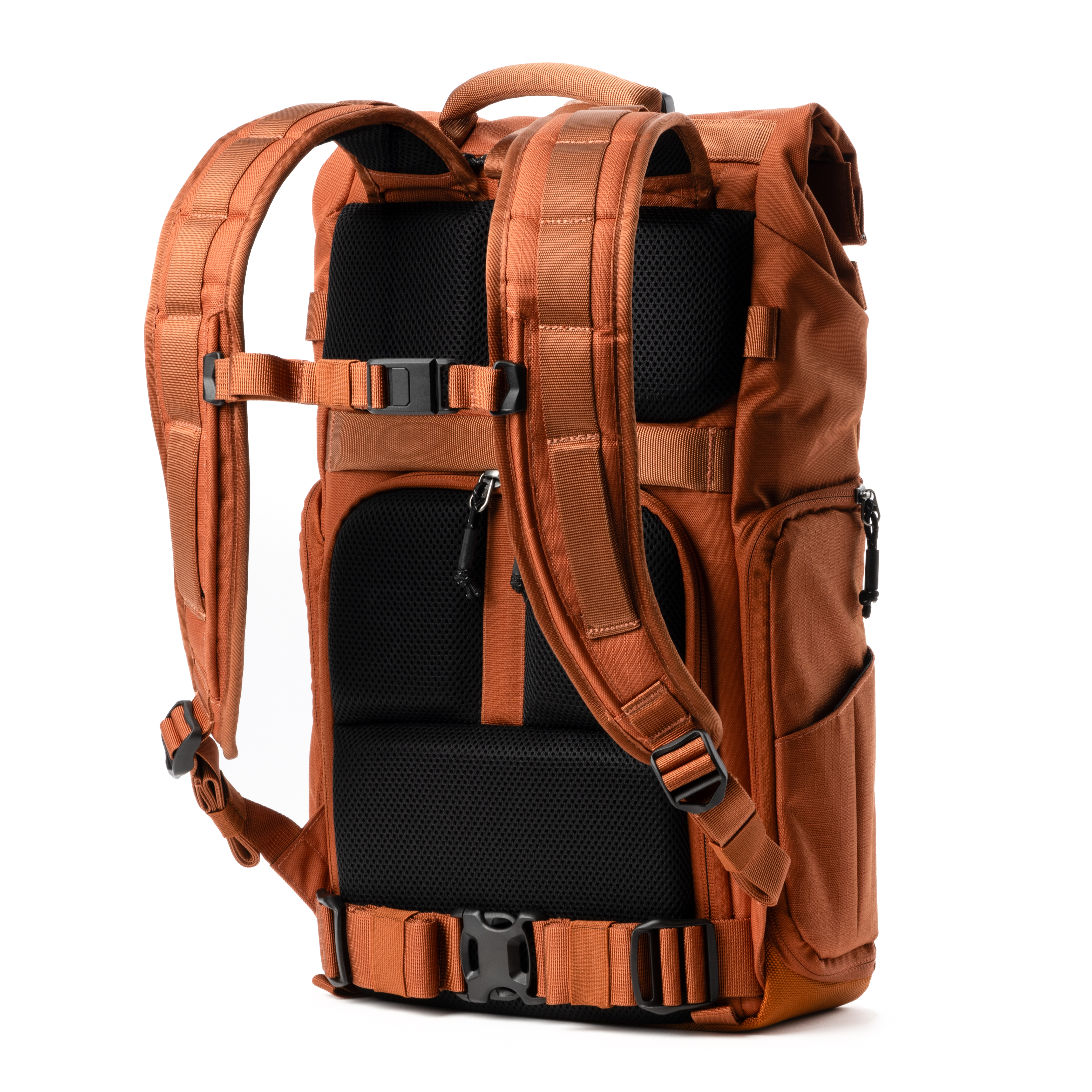 1025400_A.jpg - Think Tank Photo FocusPoint Rolltop Camera Backpack (Urban Rust Orange, 22L) - Image 1