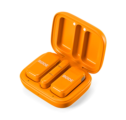 RODE Wireless Micro 2-Person Wireless Microphone USB-C Connector 2.4 GHz Orange - Best Available Image