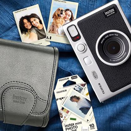 Instax mini Evo Black Gift Pack (2025 Edition) - Best Available Image