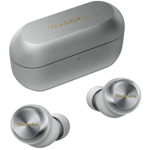 Technics EAH-AZ100 Reference-Class True Wireless Earbuds (Silver) - Best Available Image