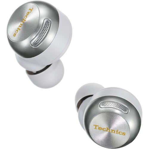 1025650_A.jpg - Technics EAH-AZ100 Reference-Class True Wireless Earbuds (Silver) - Thumbnail 1