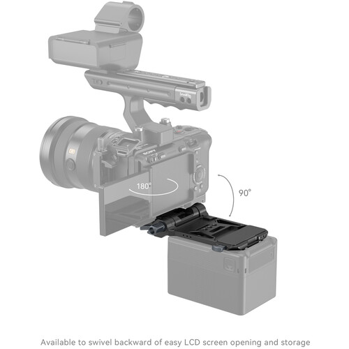 1025730_B.jpg - SmallRig V-Mount Battery Mounting Plate 4505B - Image 2