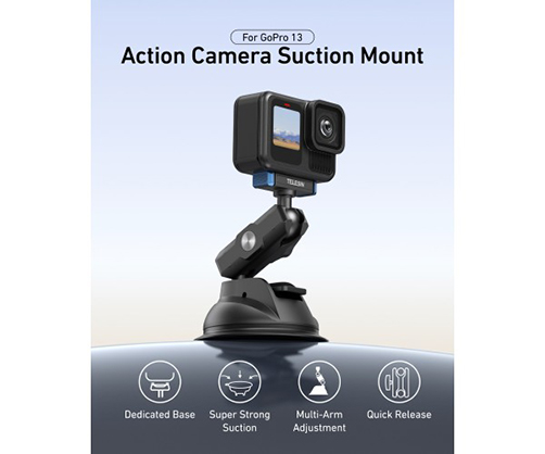 Best image for Telesin Power Suction Cup Mount for HERO13