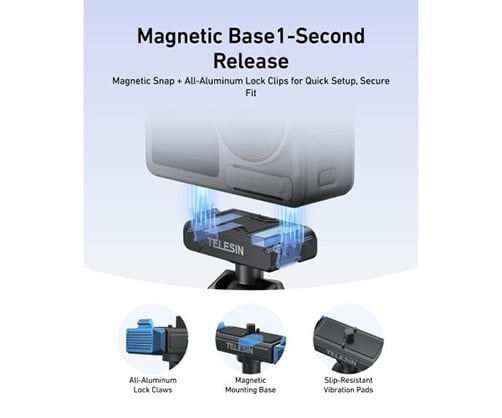 1025900_A.jpg - Telesin Power Suction Cup Mount for HERO13 - Image 1