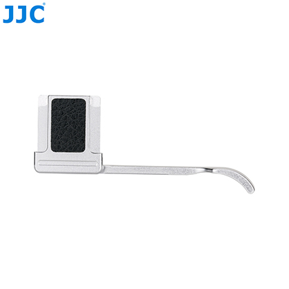 1025920_B.jpg - JJC Thumb Grip For Fujifilm X100VI Silver - Image 2