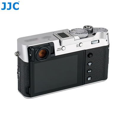 1025920_D.jpg - JJC Thumb Grip For Fujifilm X100VI Silver - Thumbnail 4