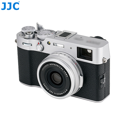 1025920_E.jpg - JJC Thumb Grip For Fujifilm X100VI Silver - Image 5