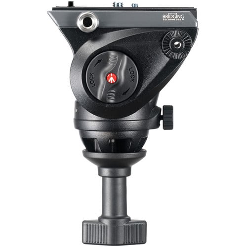 1026110_B.jpg - Manfrotto MVH500A Pro Fluid Video Head with 60mm Half Ball - Thumbnail 2