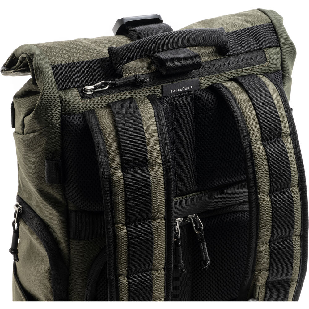 1026170_C.jpg - ThinkTank FocusPoint Rolltop Camera Backpack (Greenway, 30 L) - Image 3