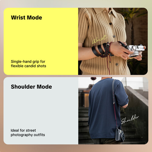 1026180_D.jpg - PGYTECH Camera Shoulder Strap Slim (Midnight Black) - Image 4