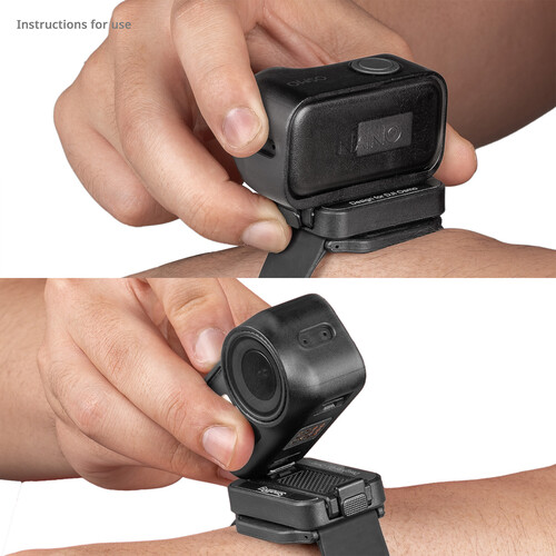 1026290_E.jpg - SmallRig POV Wrist Strap for DJI Osmo Nano and Osmo Action 6 5763 - Image 5