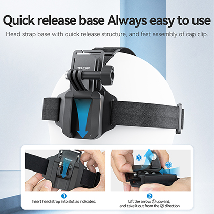 1026730_B.jpg - Telesin 2-in-1 Quick Release Head Strap - Image 2