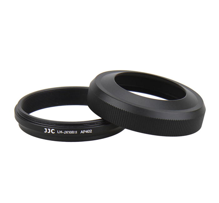 JJC Round Lens Hood for Fujifilm Fuji X100 VI Black - Best Available Image