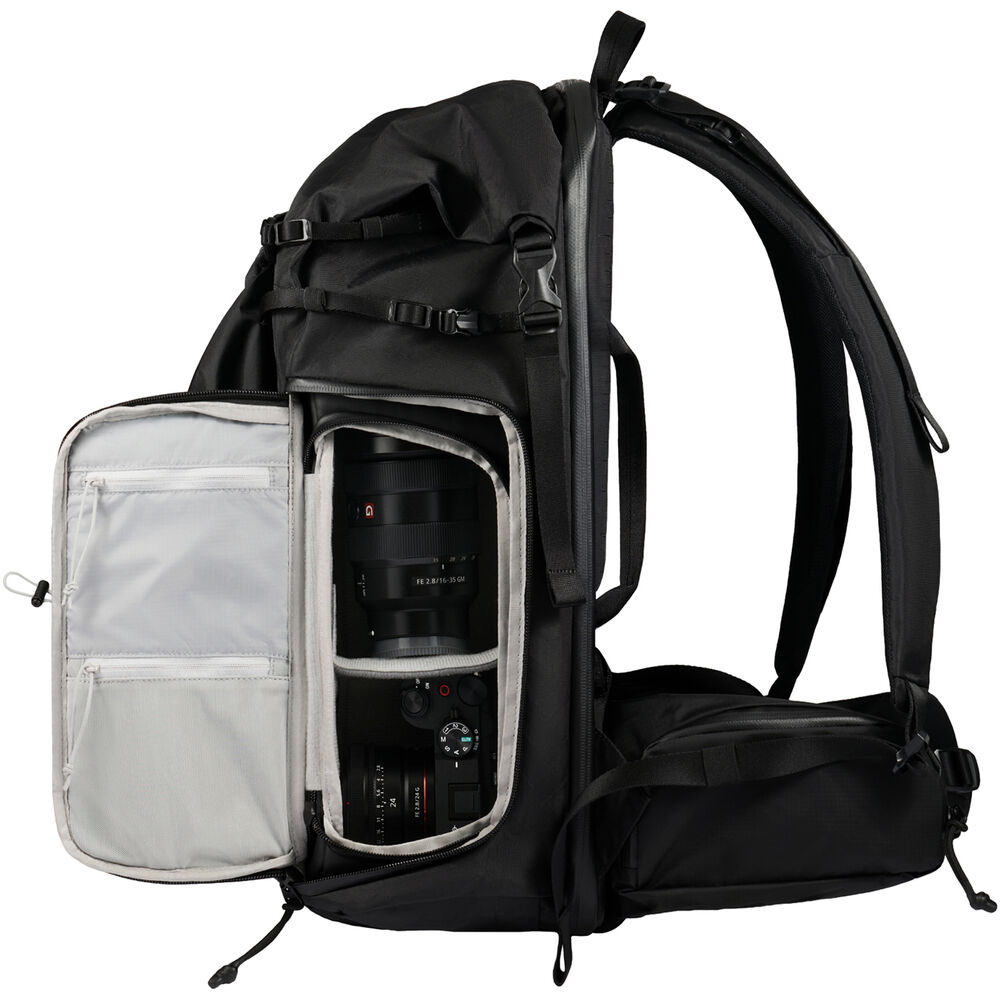 1026970_A.jpg - Urth Helios Outdoor Backpack 40L (Onyx) + Core Camera Cube L + Rain Cover - Image 1