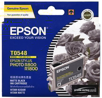 Best image for Epson T0548 Matte Black Ink for R800/R1800