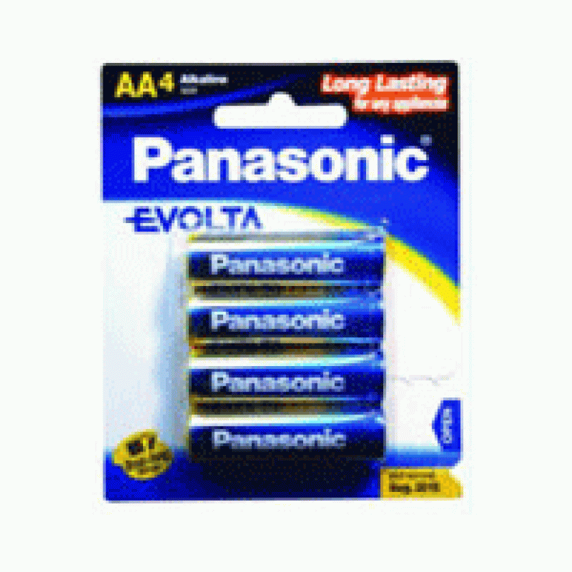 PANASONIC EVOLTA AA BATTERIES (4x)