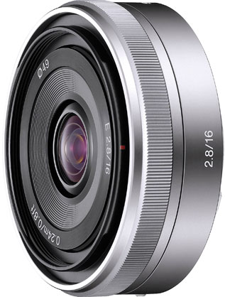 Sony 16mm F2.8 Wide Lens - Best Available Image