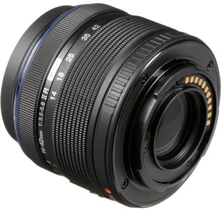 1005791_A.jpg - OLYMPUS AF 14-42mm F3.5-5.6  M-ZUIKO STD LENS Black - Image 1