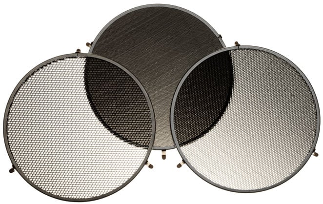 Broncolor Honeycomb Grids for P70, 21.0cm, set of 3 pieces