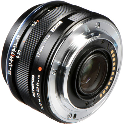 1009471_A.jpg - Olympus 17mm f1.8 Metal Lens Black - Image 1