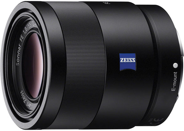 Sony FE-Mount Lens Zeiss 55mm f1.8 Prime - Best Available Image