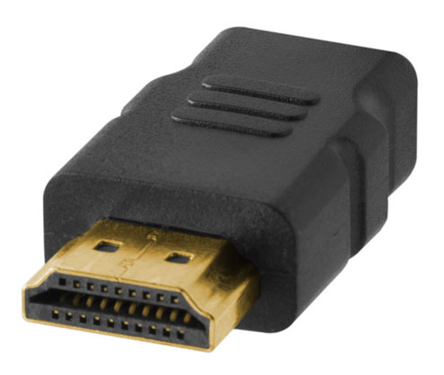 1010801_C.jpg - TetherPro HDMI Mini Cable to HDMI 3 feet BLACK - Image 3