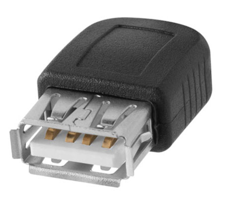 1011401_A.jpg - Tether Tools Pro USB 2.0 M/F Passive Extension 15 Black - Thumbnail 1