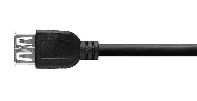 1011401_B.jpg - Tether Tools Pro USB 2.0 M/F Passive Extension 15 Black - Image 2