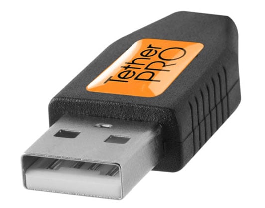1011401_C.jpg - Tether Tools Pro USB 2.0 M/F Passive Extension 15 Black - Image 3