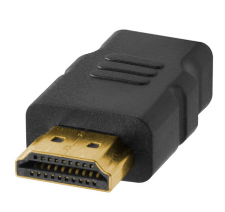 1011411_A.jpg - Tether Tools Pro HDMI A HDMI A 6 foot Black - Image 1