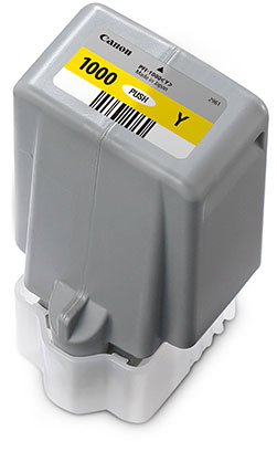 1012101_A.jpg - Canon PFI-1000Y Yellow Ink Prograf 1000 - Image 1