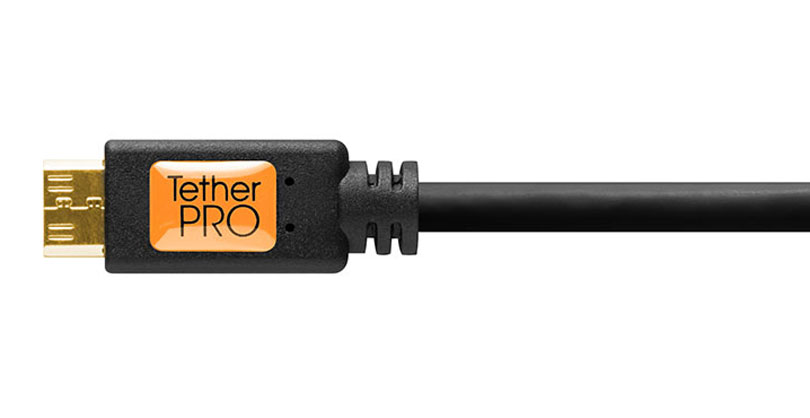 1012581_B.jpg - Tether Tools  Pro Mini HDMI (C) to (A) 6 Black