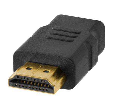 1012581_C.jpg - Tether Tools  Pro Mini HDMI (C) to (A) 6 Black - Thumbnail 3