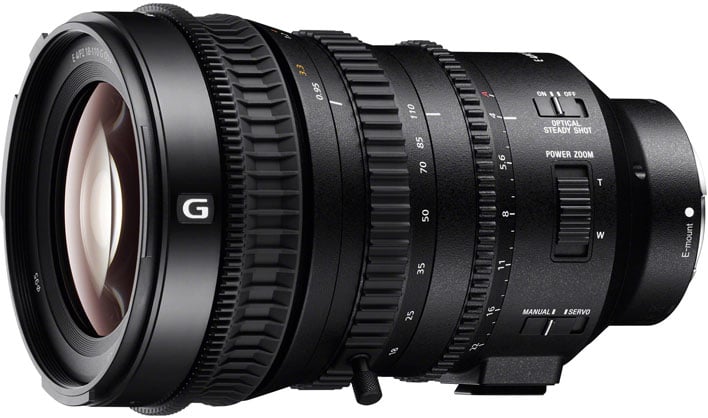 Sony E PZ 18-110mm f/4 G OSS Lens