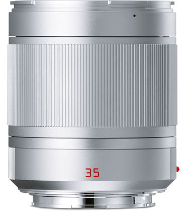 Leica Summilux-TL 35mm f/1.4 ASPH Lens  -Silver Anodised