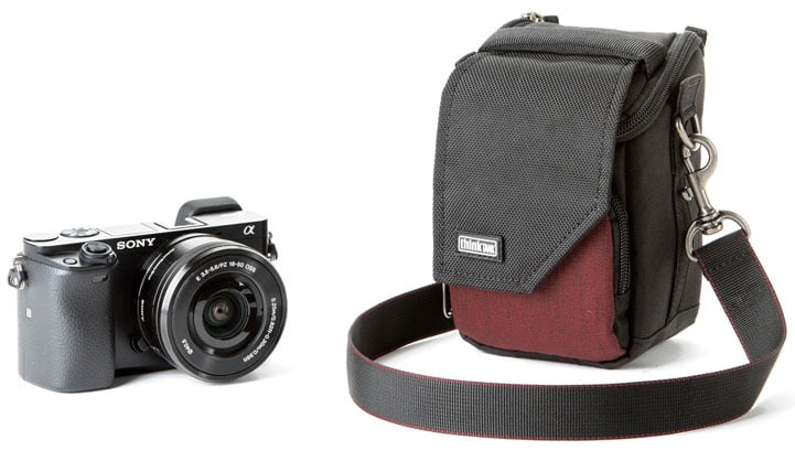 1013351_A.jpg - ThinkTank Mirrorless Mover 5 - Deep Red - Image 1