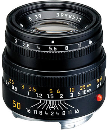 1013611_A.jpg - Leica Summicron-M 50mm f/2 Lens Black - Image 1