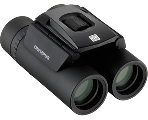 1014661_A.jpg - Olympus 10x25 WPII Binocular (Black) - Image 1
