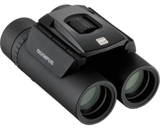 1014661_A.jpg - Olympus 10x25 WPII Binocular (Black) - Image 1