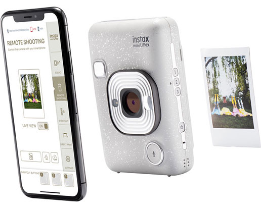 1015301_B.jpg - Fuji Instax mini LiPlay - White - Thumbnail 2