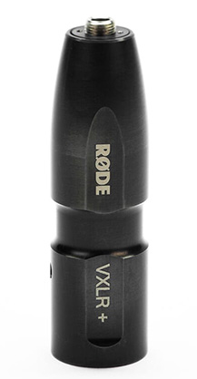 Rode VXLR Plus - 3.5mm to XLR Adapter with Power Converter
