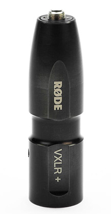 Rode VXLR Plus - 3.5mm to XLR Adapter with Power Converter - Best Available Image