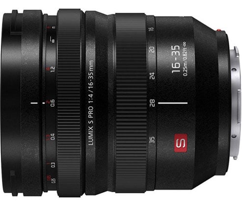 Panasonic Lumix S PRO 16-35mm f/4 Lens