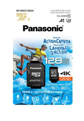 Panasonic 128GB Micro SDXC UHS-I card