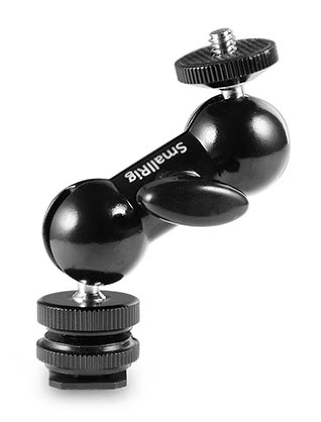 SmallRig Double End Ball Head with Cold Shoe and Thumb Screw 1135